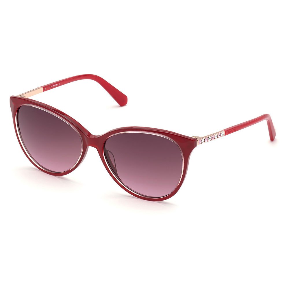 Women Swarovski SK0309 Sunglasses Red