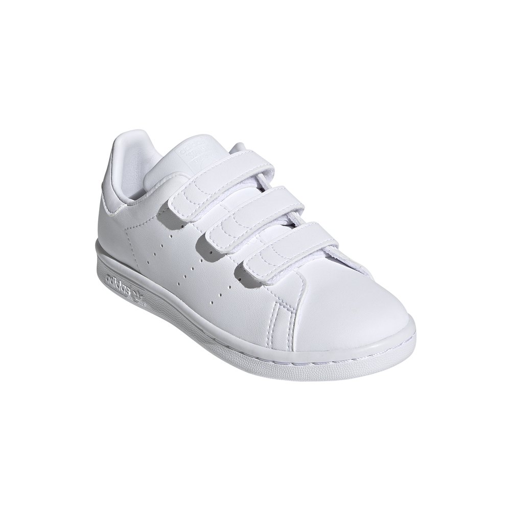 Chaussures adidas originals Baskets Velcro Enfant Stan Smith CF Ftwr White / Ftwr White / Ftwr White