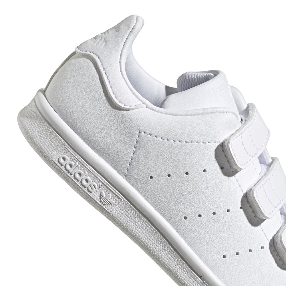 Chaussures adidas originals Baskets Velcro Enfant Stan Smith CF Ftwr White / Ftwr White / Ftwr White
