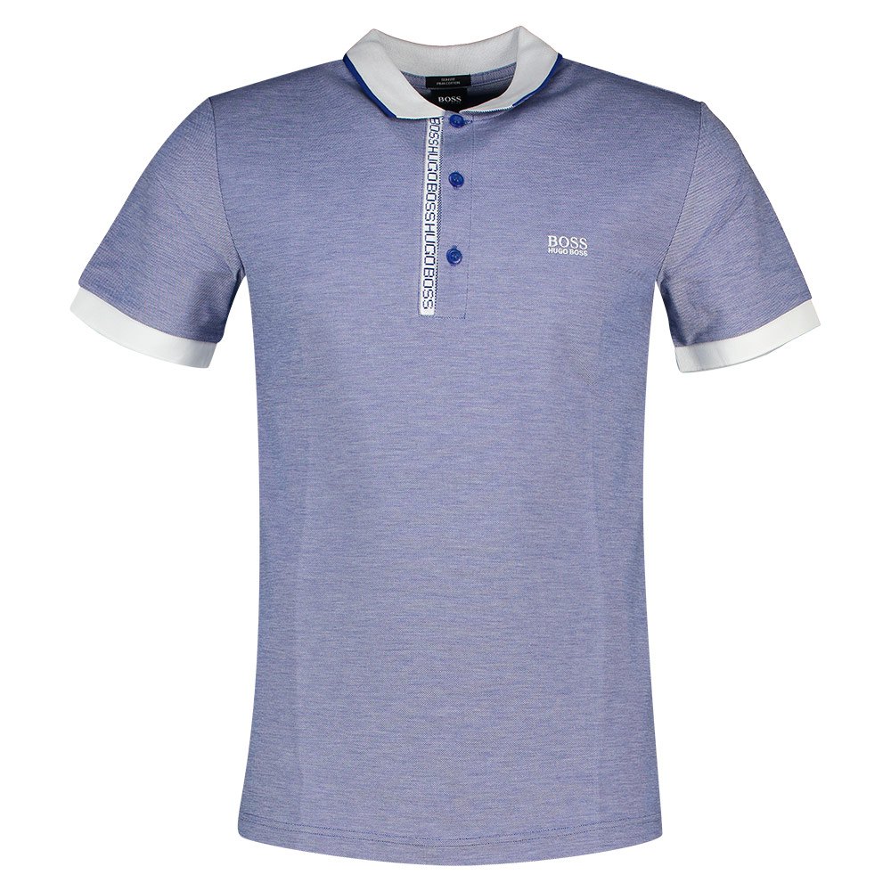 Clothing BOSS Paule Short Sleeve Polo Shirt Blue