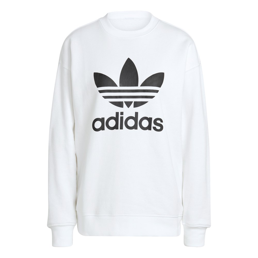 Sweatshirts adidas originals Sweat-shirt Adicolor Trefoil White