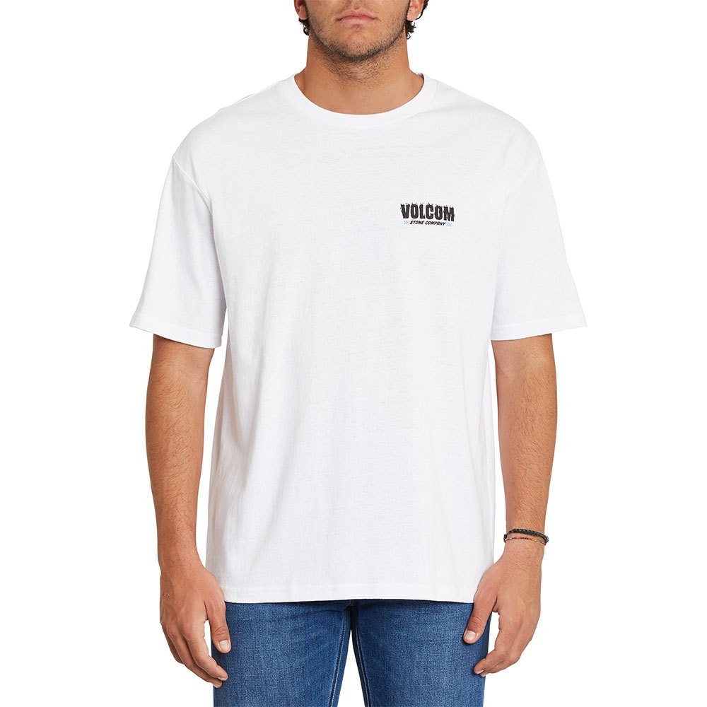 Clothing Volcom Companystone Short Sleeve T-Shirt White