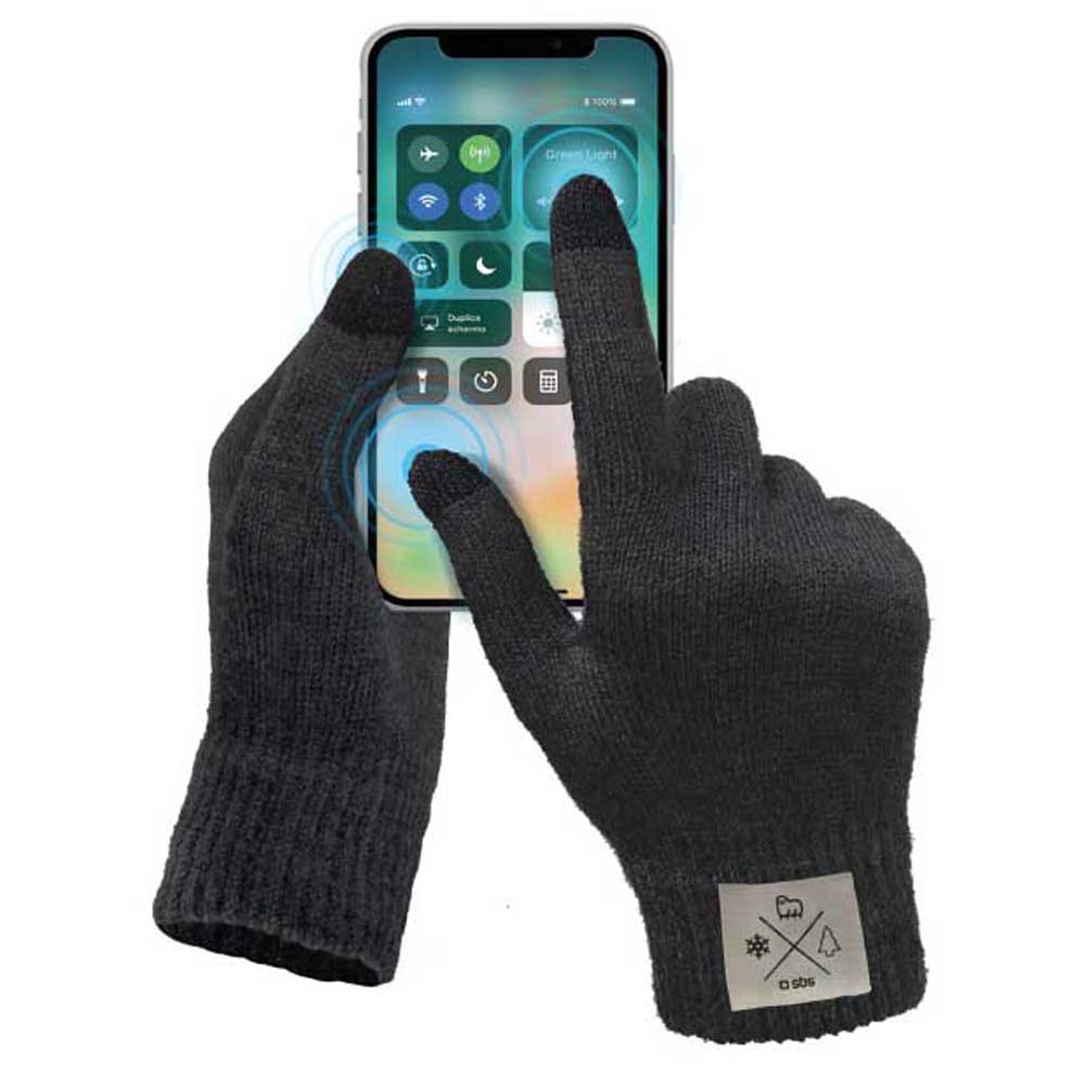 Gloves SBS Winter Touch Screen Gloves Black