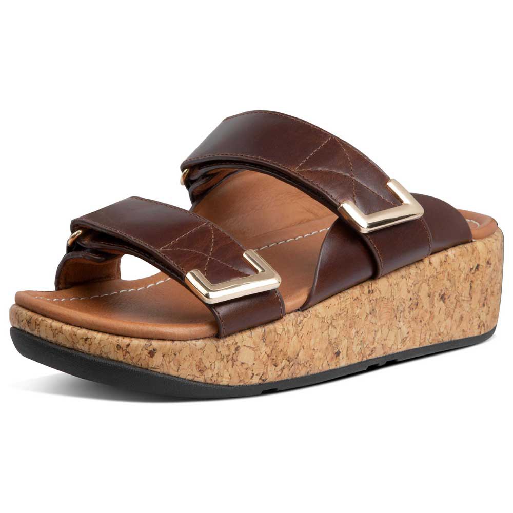 Women Fitflop Remi Adjustable Sandals Brown