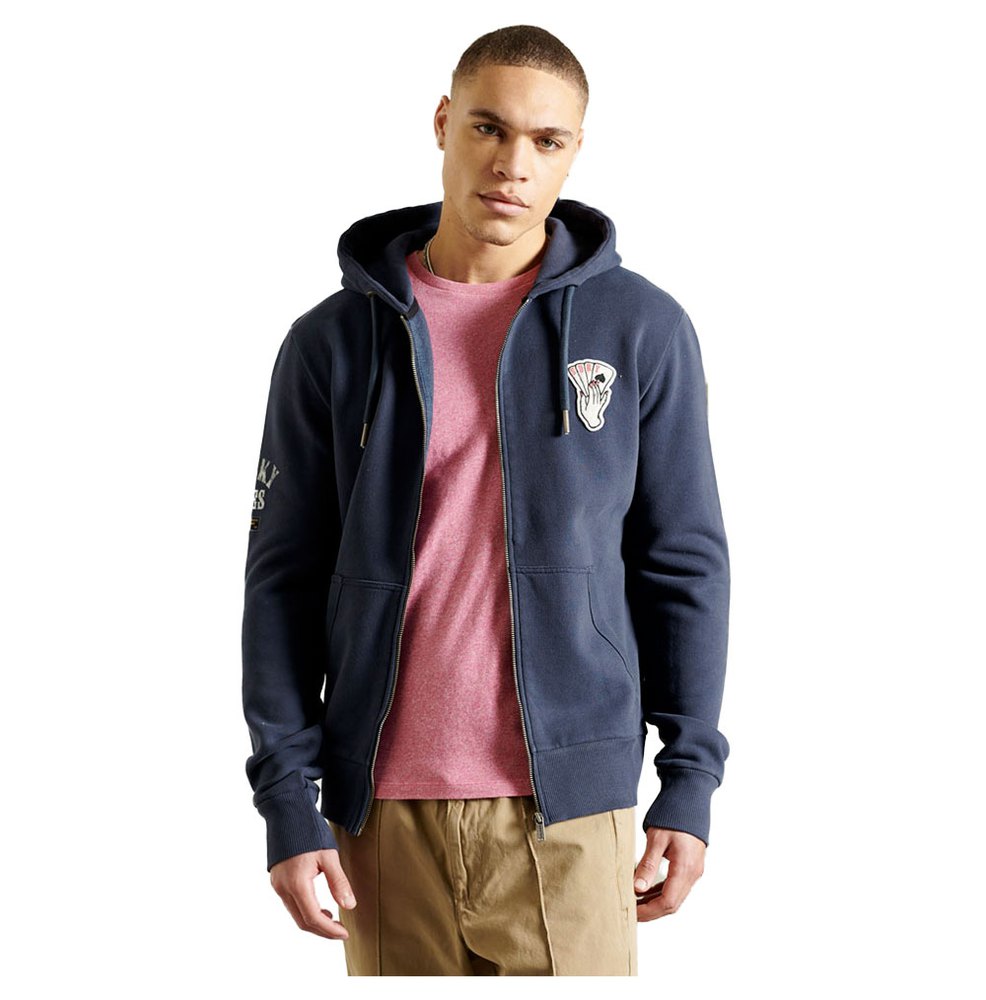 Superdry Military Non Brand Full Zip Sweatshirt 