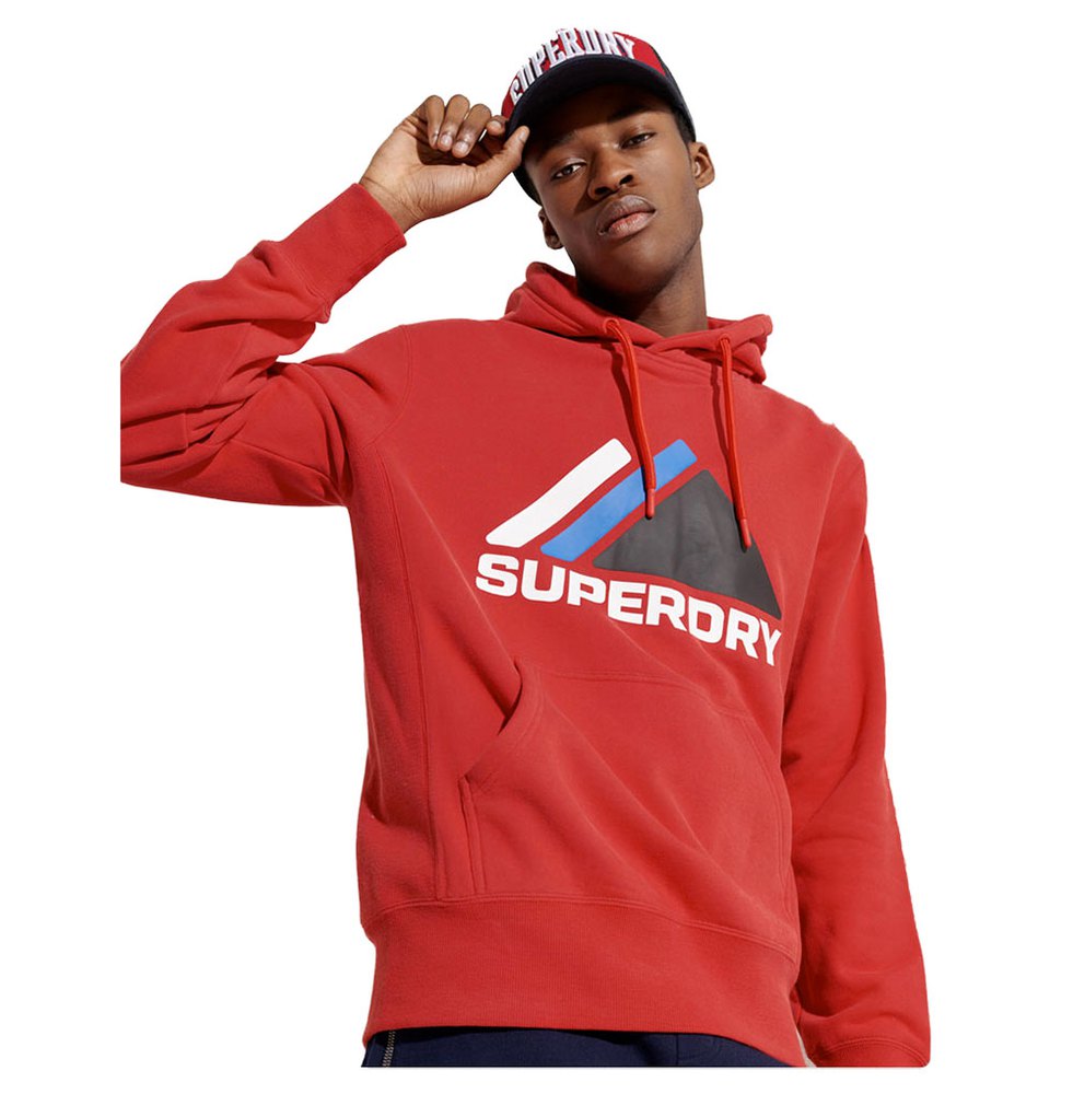 Clothing Superdry Mountain Sport Hoodie Red
