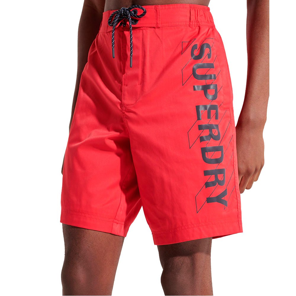 Men Superdry Classic 19´´ Swimming Shorts Red