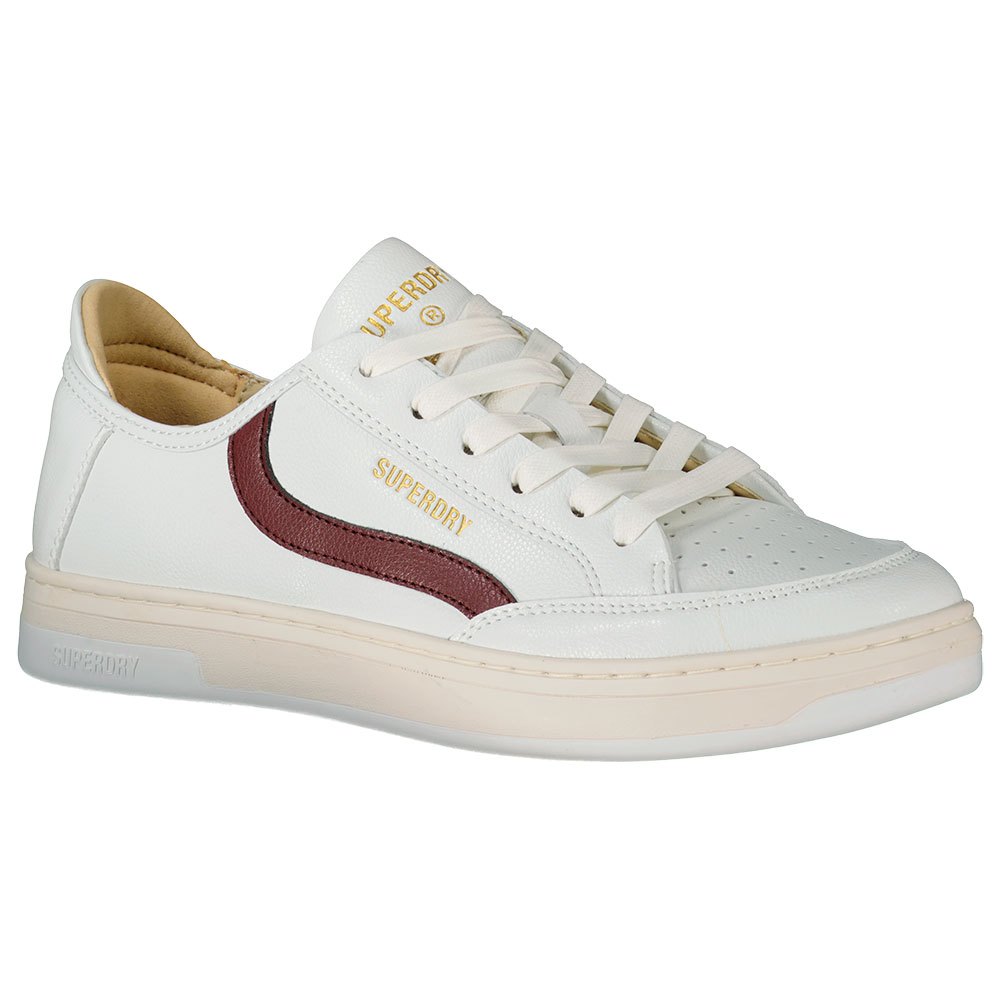 Shoes Superdry Vegan Lux Low Trainers White