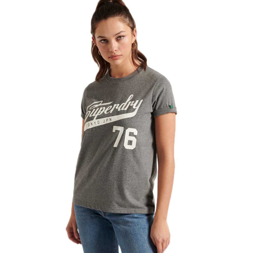 T-shirts Superdry Collegiate Cali State Short Sleeve T-Shirt Grey