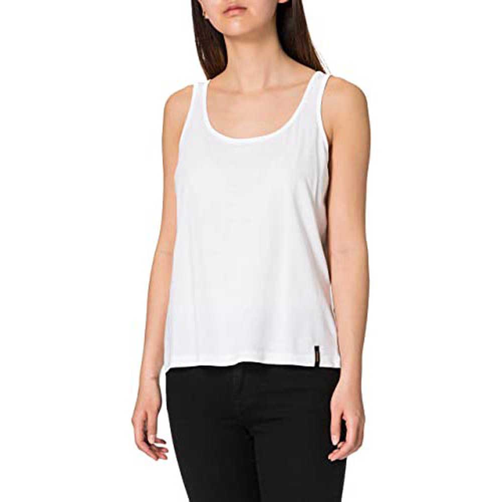 Women Superdry Lightweight Essential Sleeveless T-Shirt White