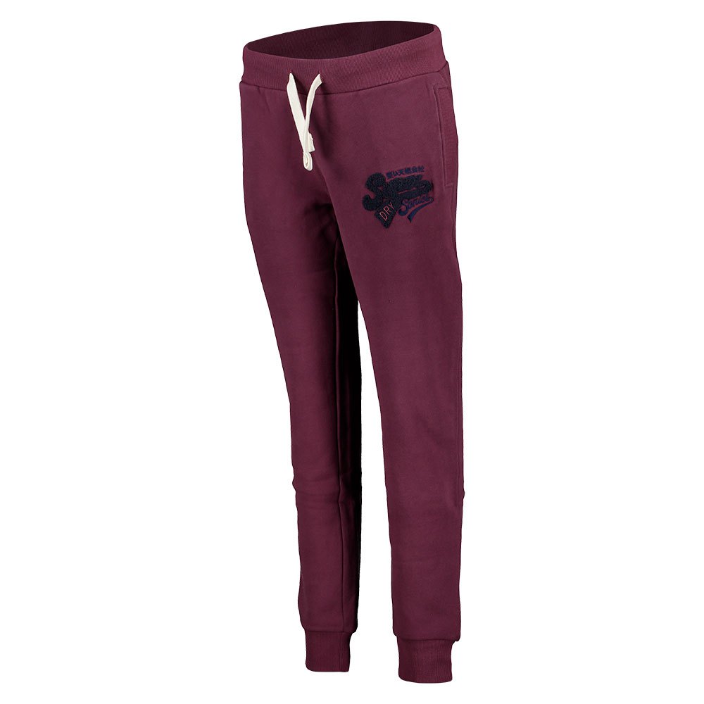 Pants Superdry Collegiate Scripted Jogger Pink