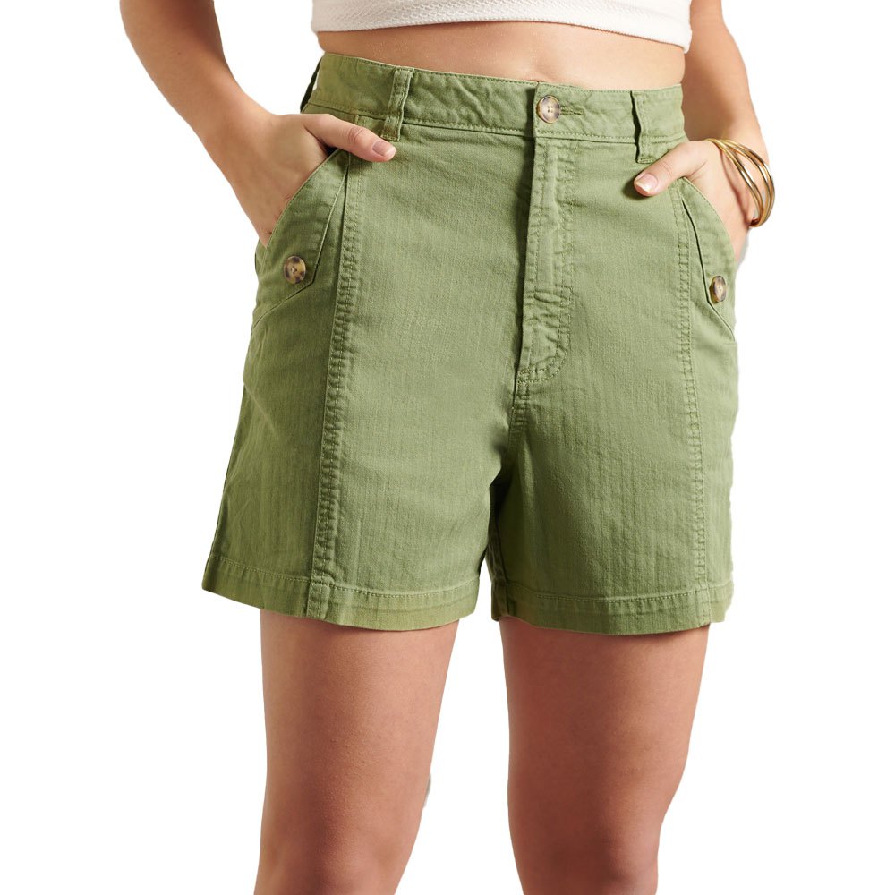 Pants Superdry Utility Shorts Green