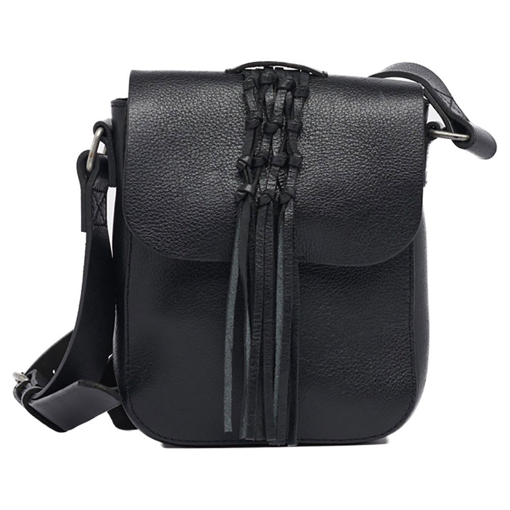Suitcases And Bags Superdry Fringed Saddle Bag Black
