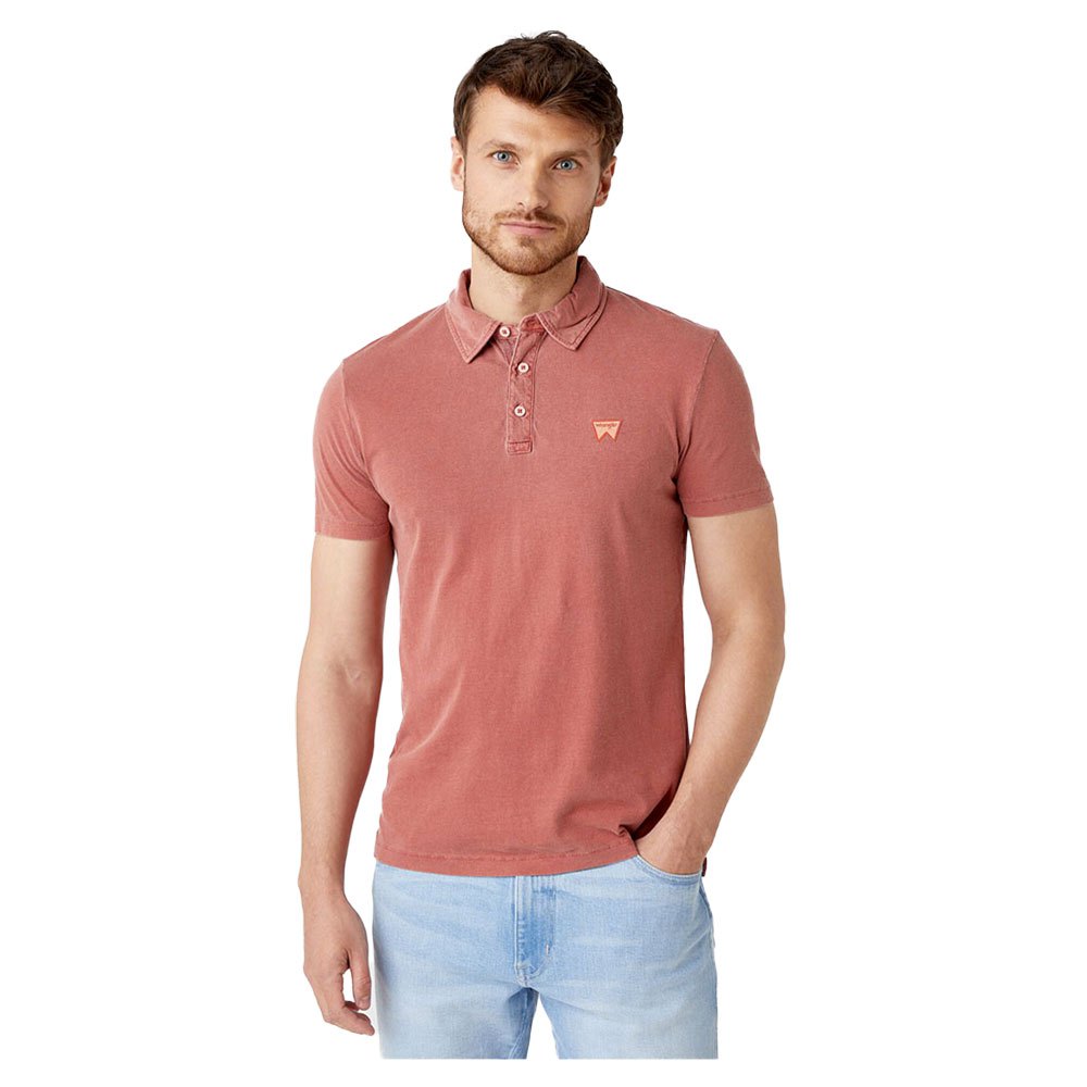 Polo shirts Wrangler Gd Short Sleeve Polo Shirt Red