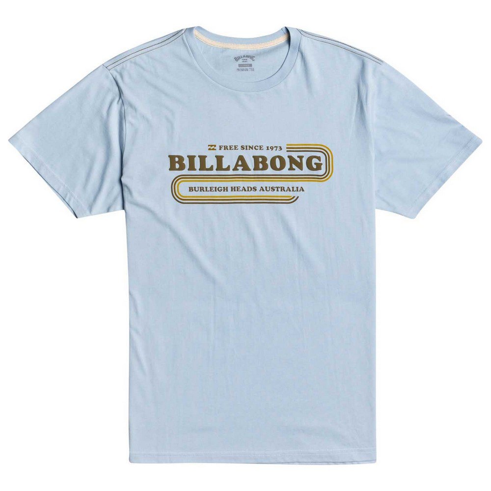 Clothing Billabong Wavy Short Sleeve T-Shirt Blue