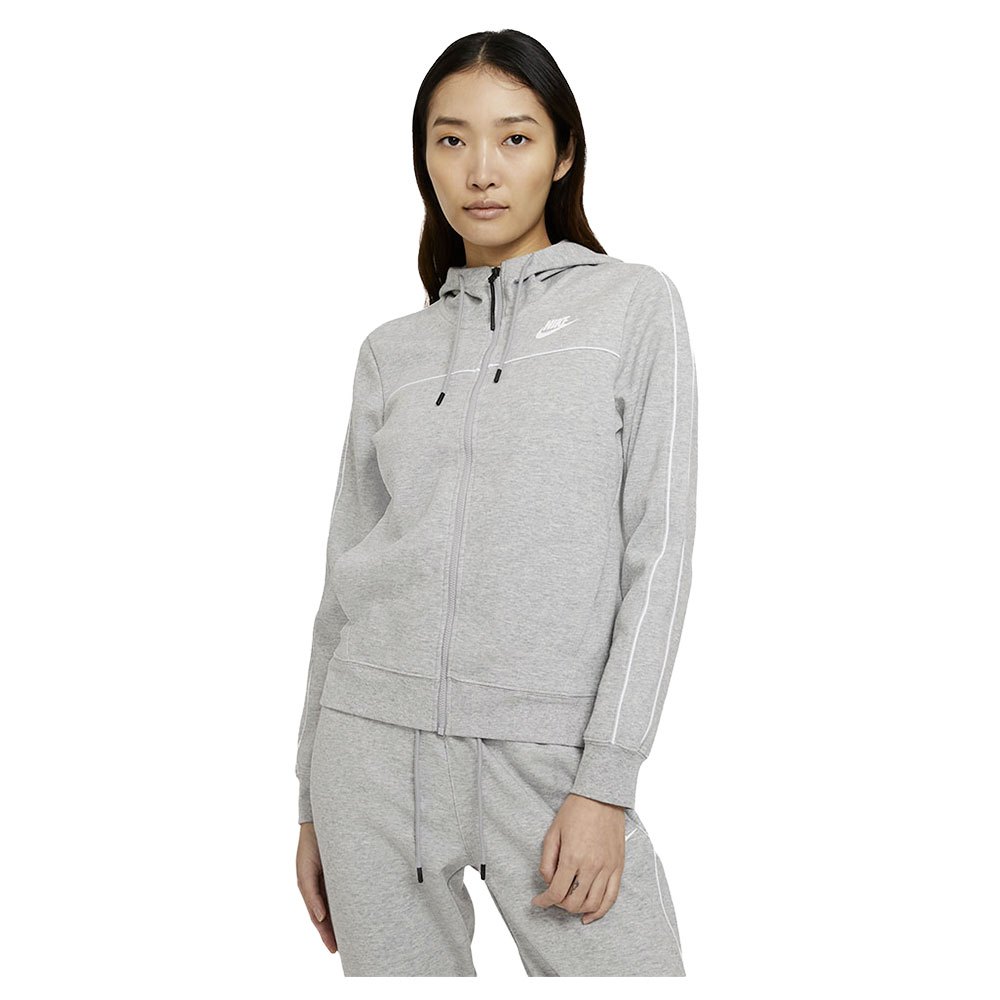 Sweatshirts And Hoodies Nike Sportswear Millennium Essential Full Zip Sweatshirt Grey