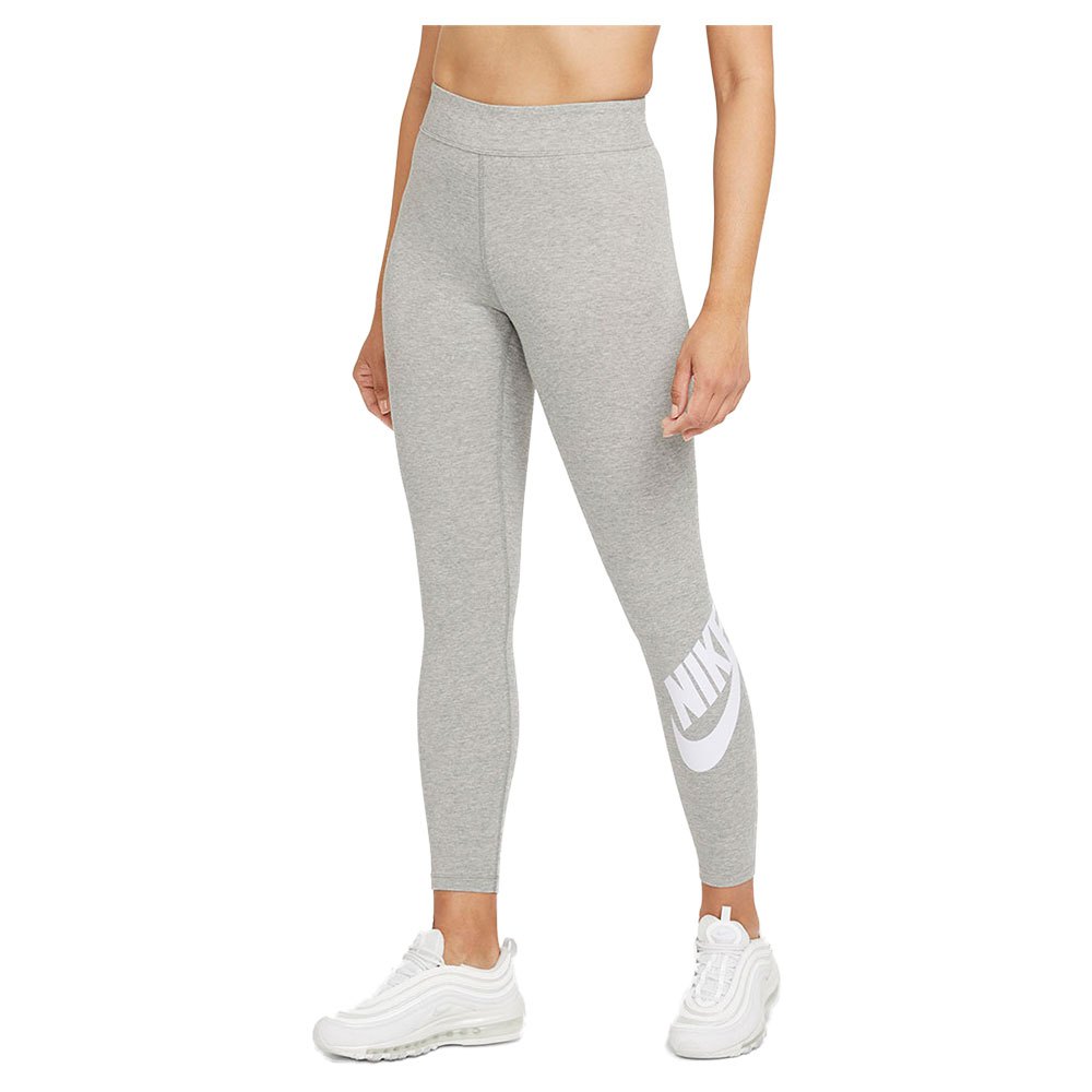 Clothing Nike Sportswear Essential Futura Graphic High Rise Grey