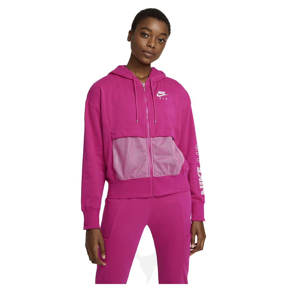 Sweatshirts And Hoodies Nike Sportswear Air Full Zip Sweatshirt Pink