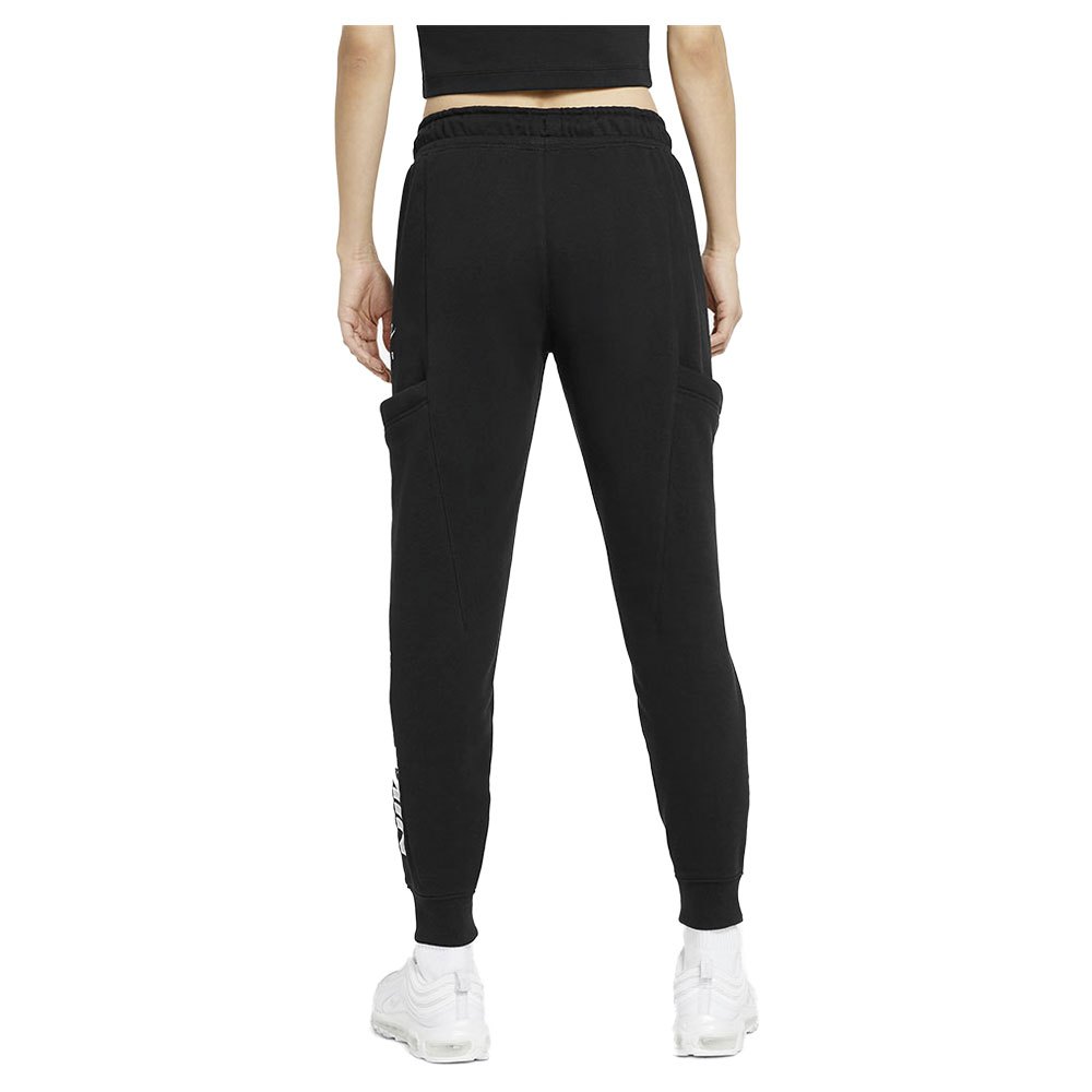 Women Nike Sportswear Air Mid Rise Pants Black