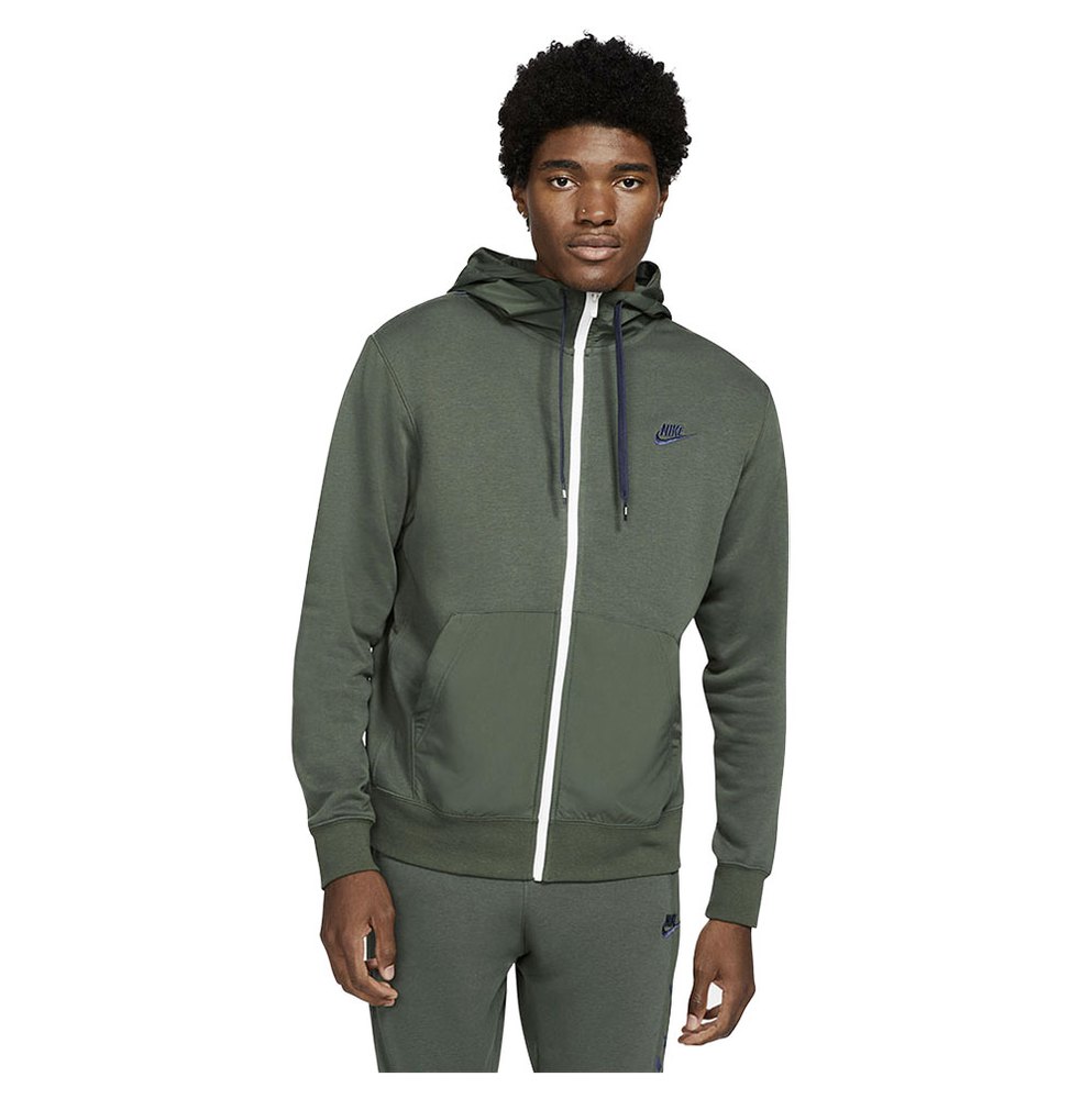 Men Nike Sportswear City Edition Full Zip Sweatshirt Green