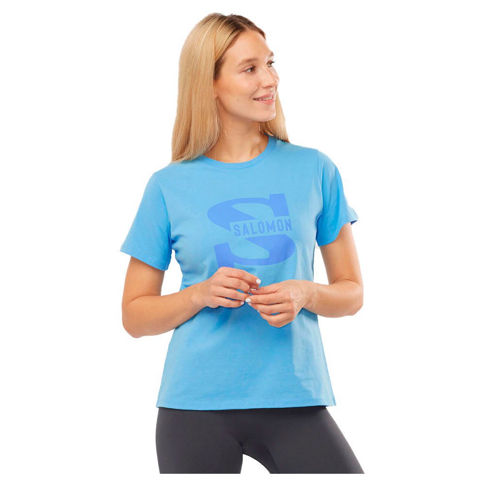 Vêtements Salomon T-Shirt Manche Courte Outlife Big Logo Little Boy Blue