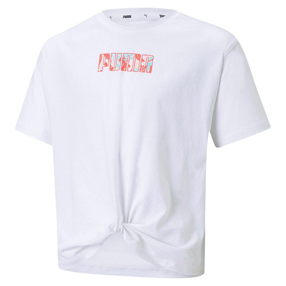 T-shirts Puma Alpha Silhouette Short Sleeve T-Shirt White