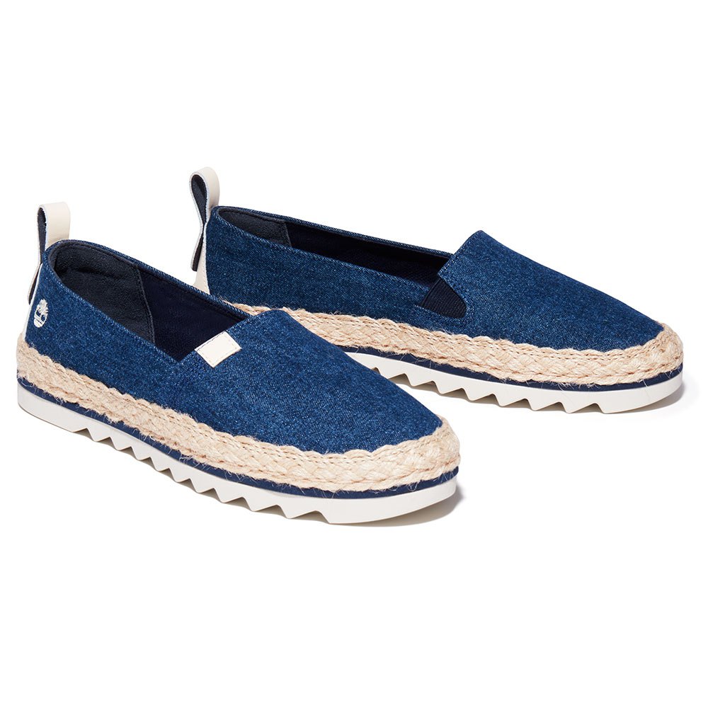 Shoes Timberland Barcelona Bay Classic Leather Espadrilles Blue