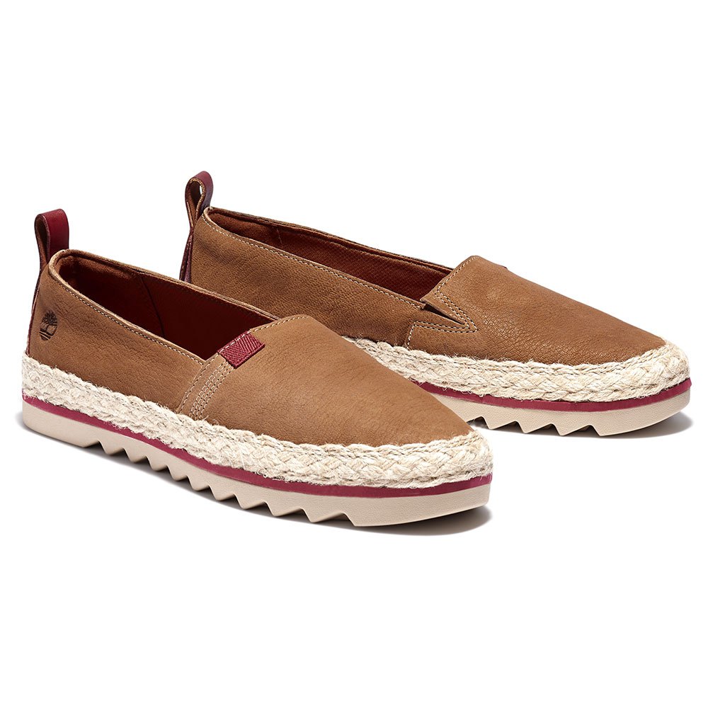 Shoes Timberland Barcelona Bay Classic Leather Espadrilles Brown