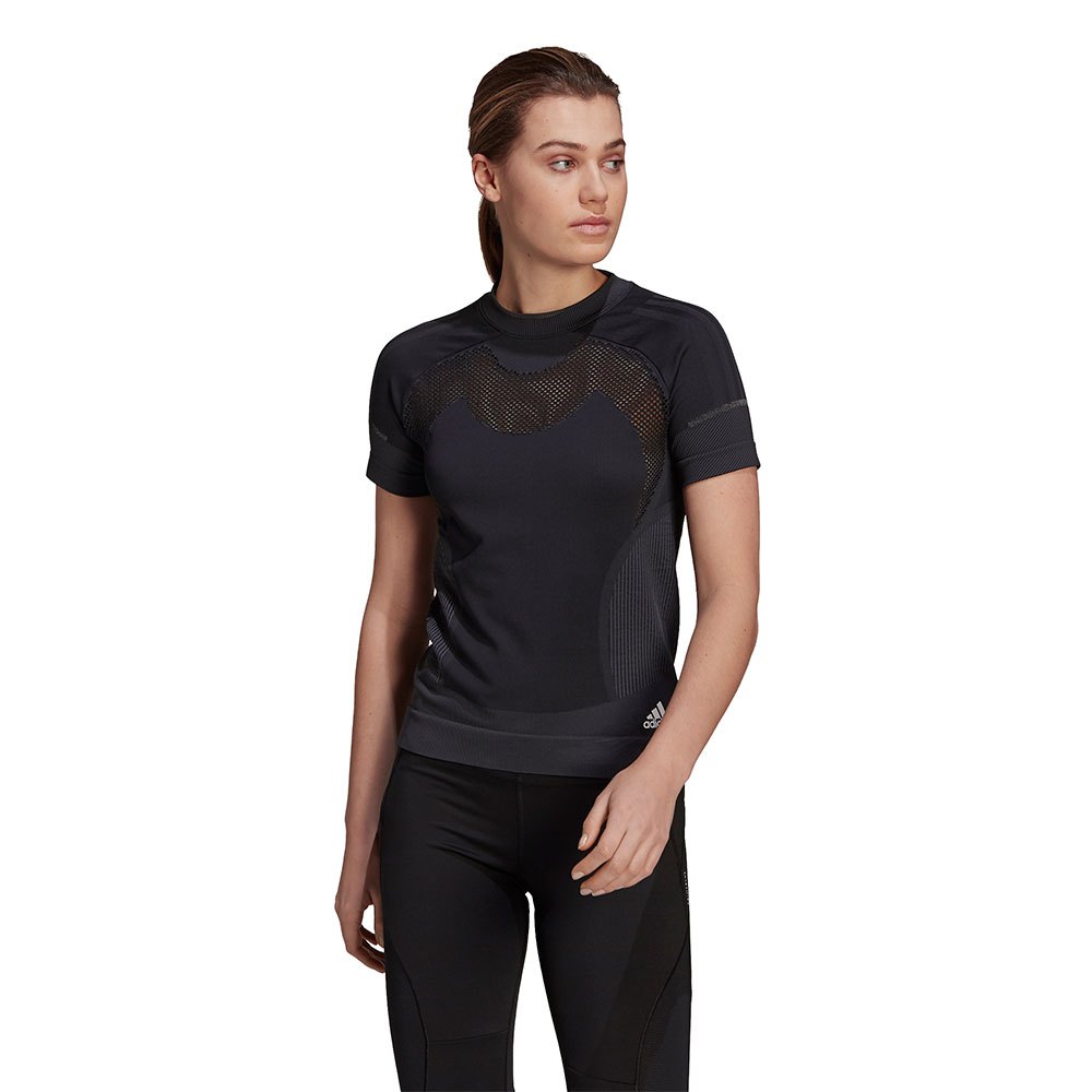 T-shirts adidas T-Shirt Manche Courte Primeknit Black / Dgh Solid Grey