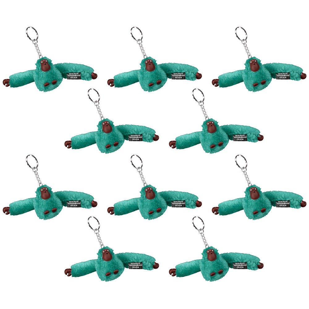 Accessories Kipling Monkey Clip S Key Ring 10 Units Green