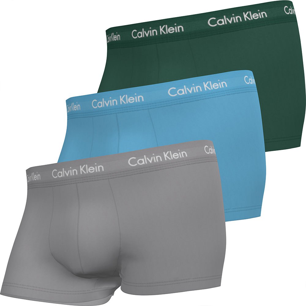 Men Calvin Klein Low Rise Boxer 3 Units Multicolor
