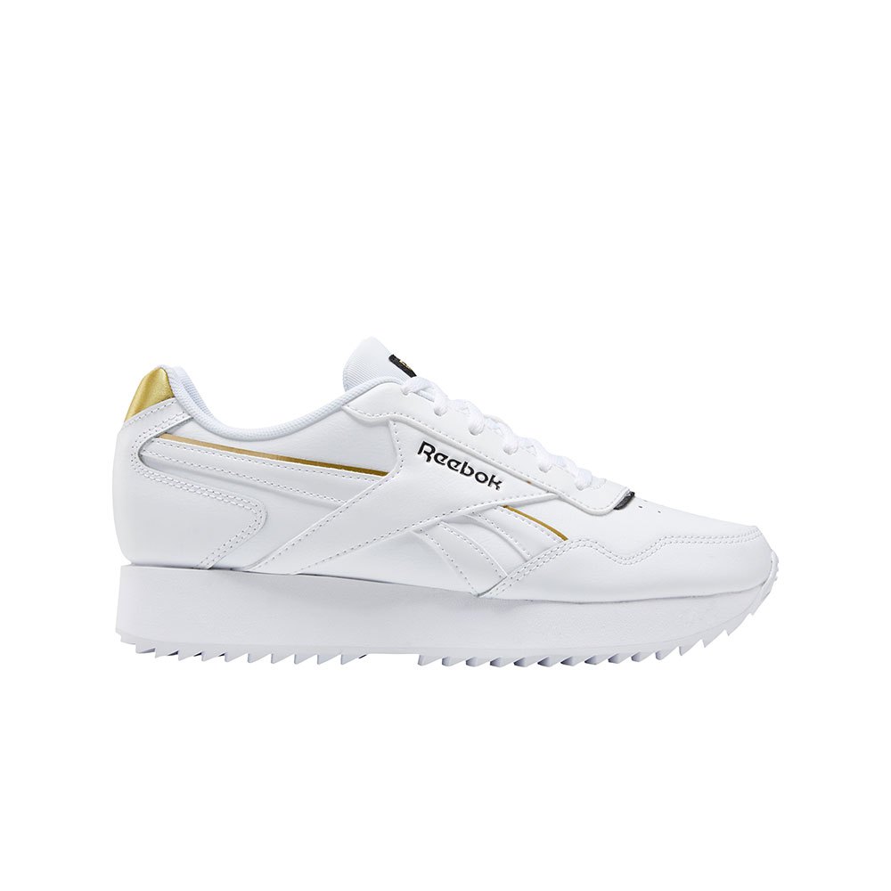Chaussures Reebok Formateurs Royal Glide Ripple Double White / Black / Gold Metal