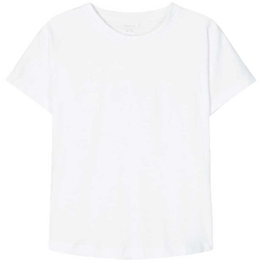 Girl Name It Tixy Short Sleeve T-Shirt White