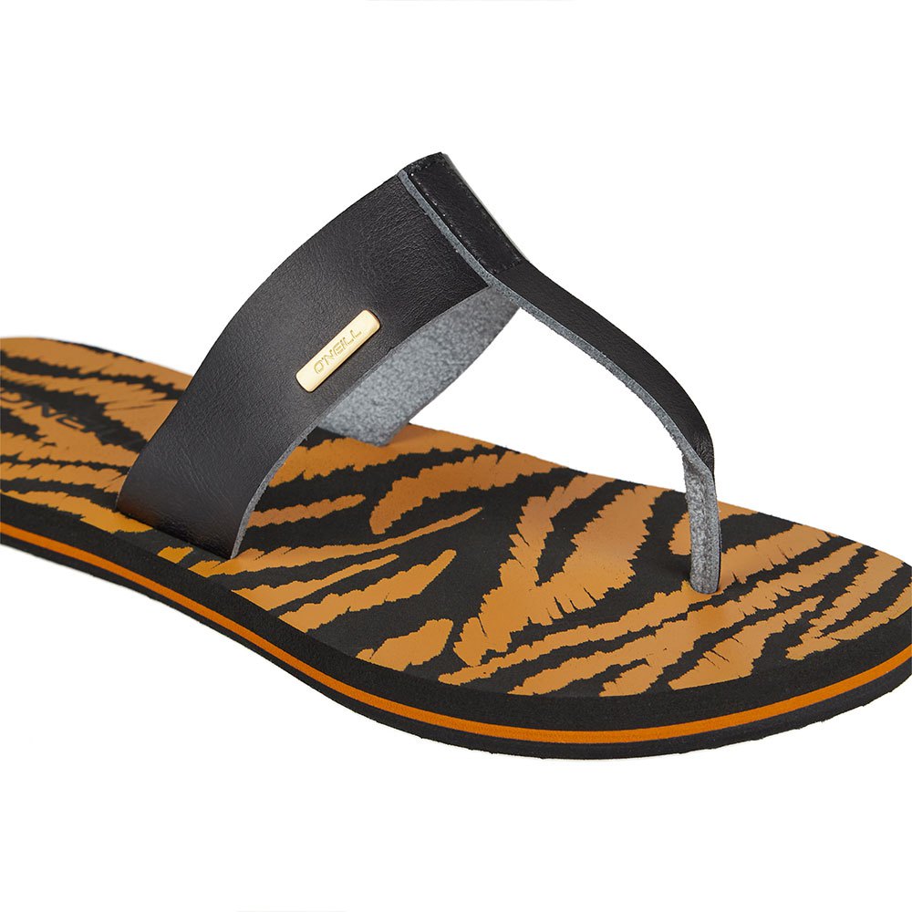 Sandales O´neill Tongs Venice Ditsy Black All Over Print / Brown