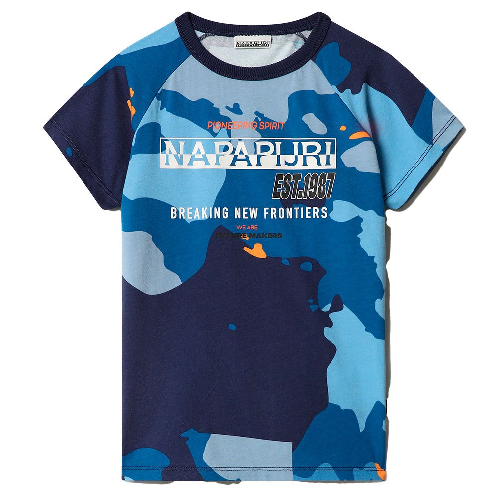 T-shirts Napapijri K Sobbi SS Short Sleeve T-Shirt Blue