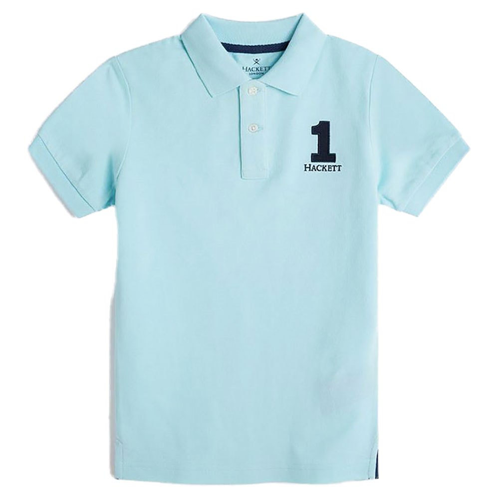 Boy Hackett New Classic Short Sleeve Polo Shirt Blue