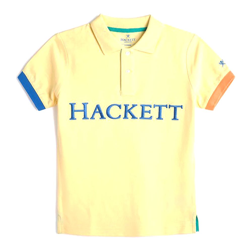 Hackett Color Cuffs Short Sleeve Polo Shirt 
