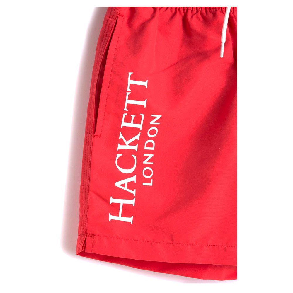 Clothing Hackett Logo Volley Swimming Shorts Red
