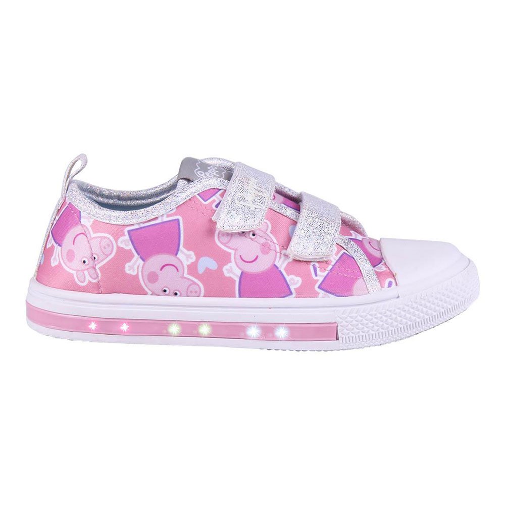 Shoes Cerda Group Peppa Pig Lights Velcro Trainers Pink