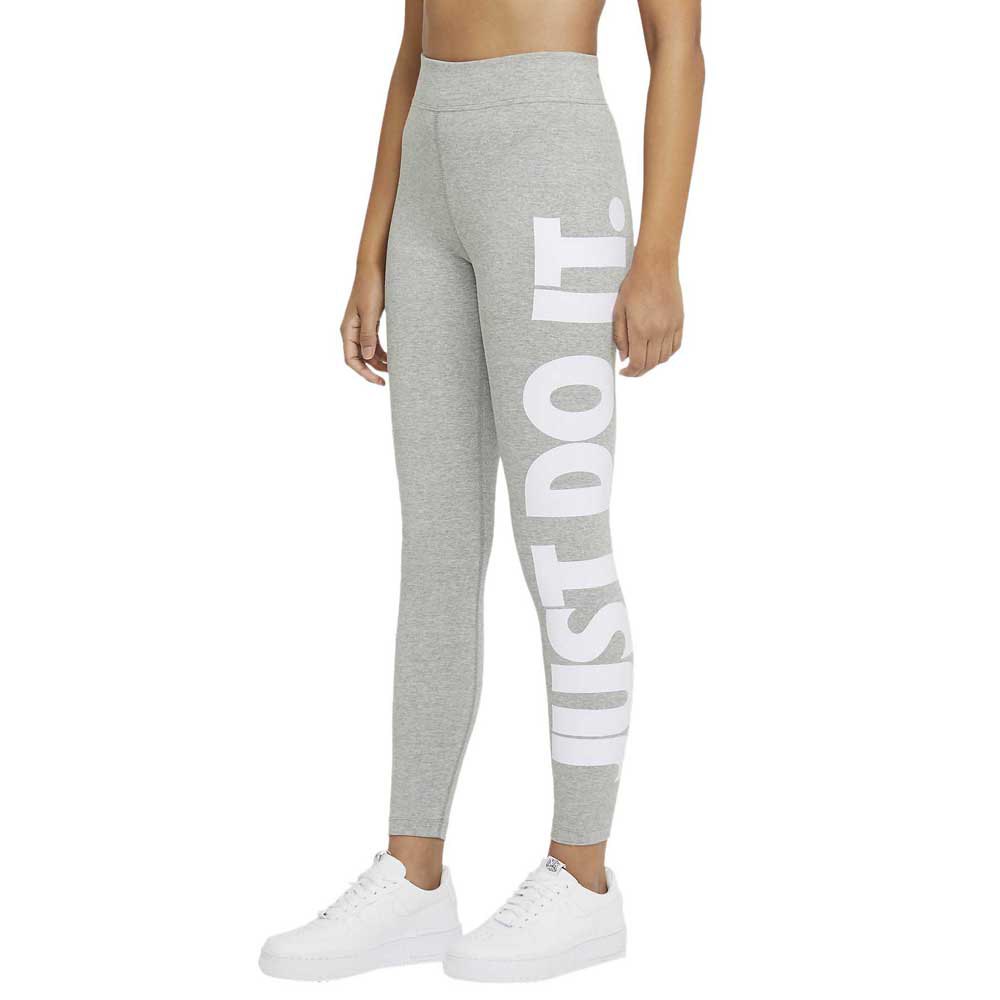 Collants Nike Sportswear Essential High Rise Dk Grey Heather / White