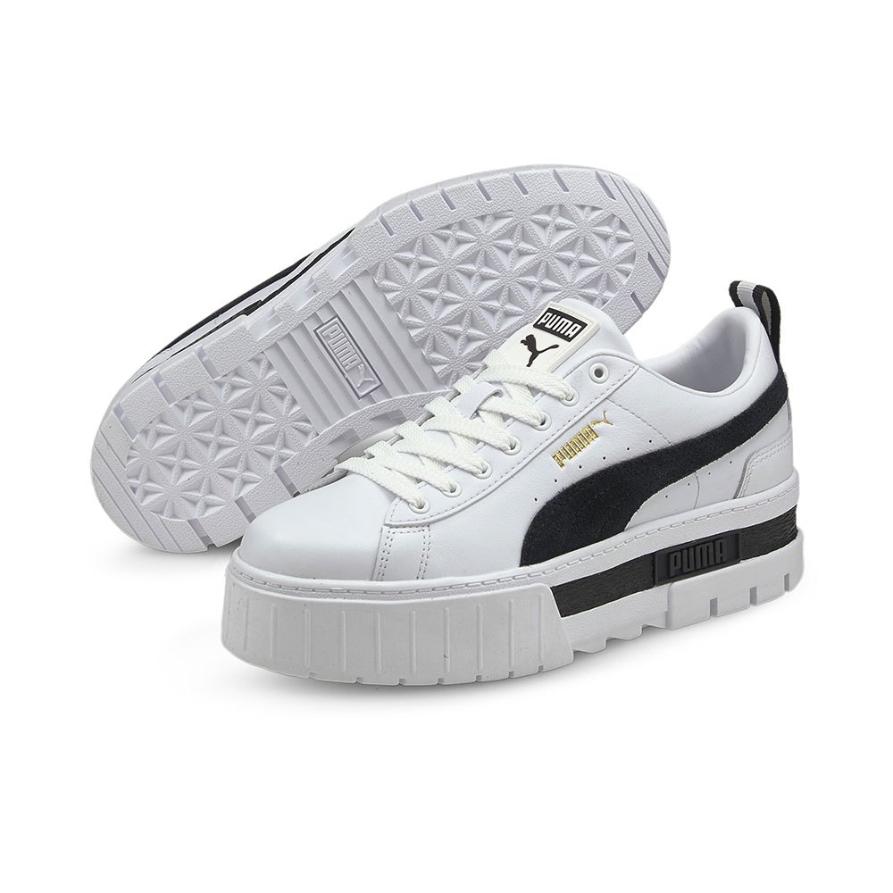 Sneakers Puma Mayze Leather Trainers White