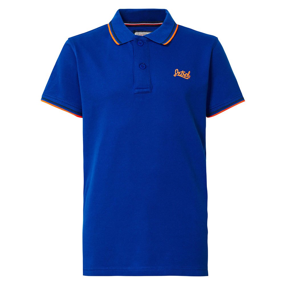 Boy Petrol Industries 1010-POL900 Short Sleeve Polo Shirt Blue