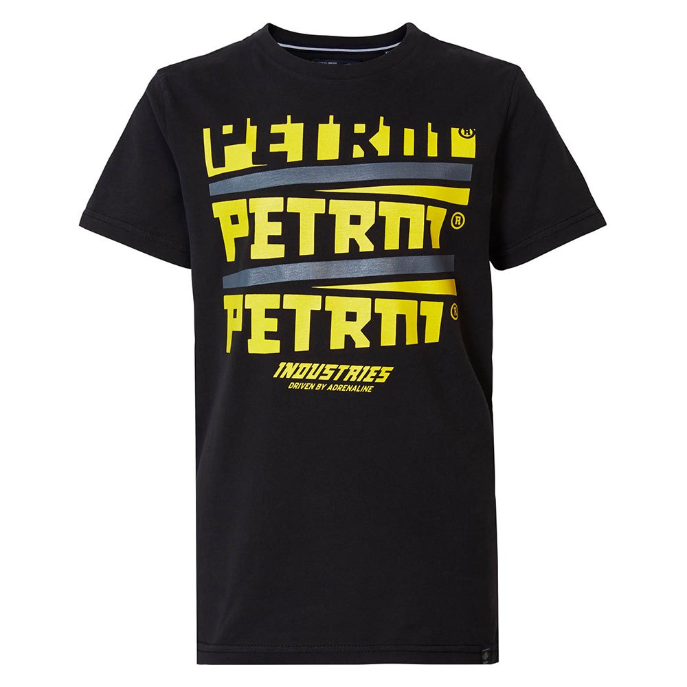 Clothing Petrol Industries 1010-TSR612 Short Sleeve T-Shirt Black