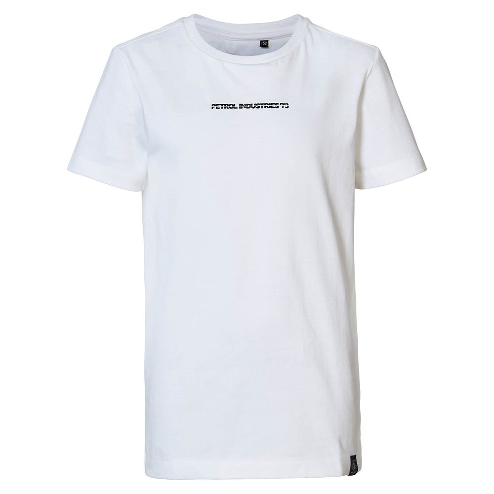 Boy Petrol Industries 1010-TSR6200 Short Sleeve T-Shirt White