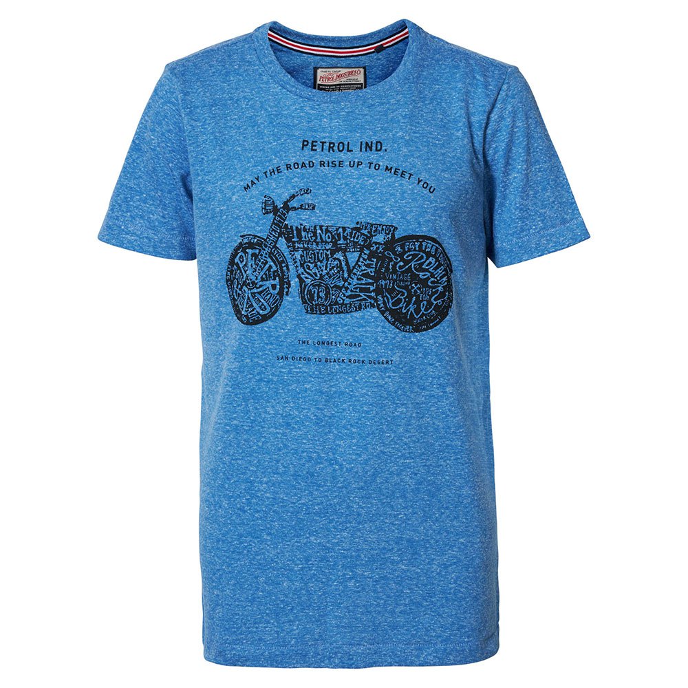 T-shirts Petrol Industries 1010-TSR649 Short Sleeve T-Shirt Blue