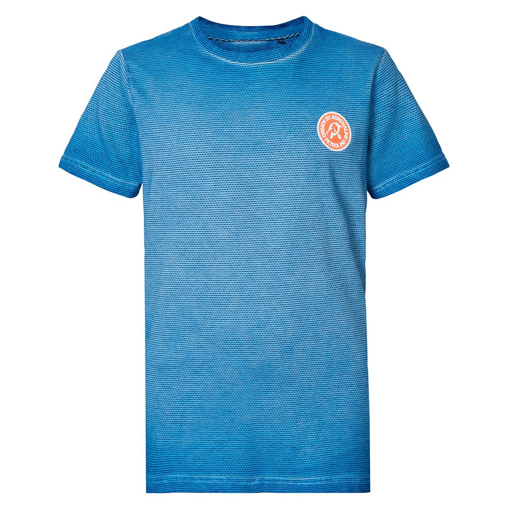 Boy Petrol Industries 1010-TSR678 Short Sleeve T-Shirt Blue