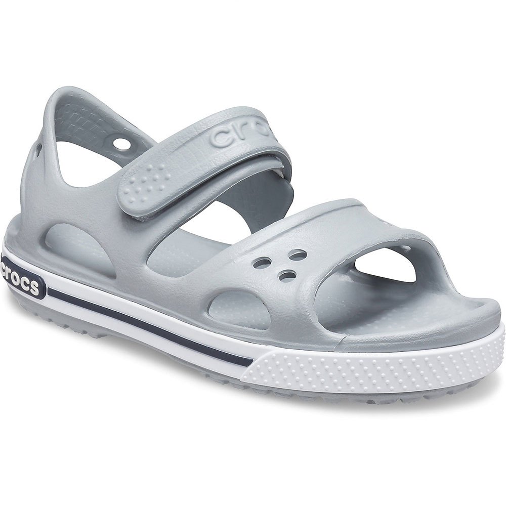 Chaussures Crocs Tongs Crocband II PS Light Grey / Navy