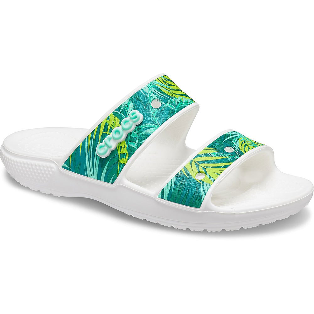 Shoes Crocs Classic Tropical Sandals White