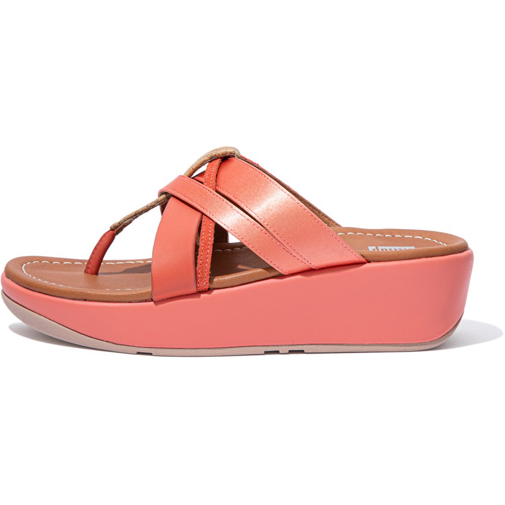 Sandales Fitflop Tongs Kessia Coral Pink