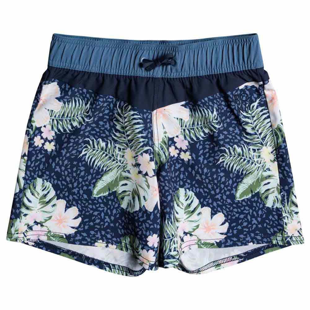 Girl Roxy Lovely Sun 5´´ Swimming Shorts Blue